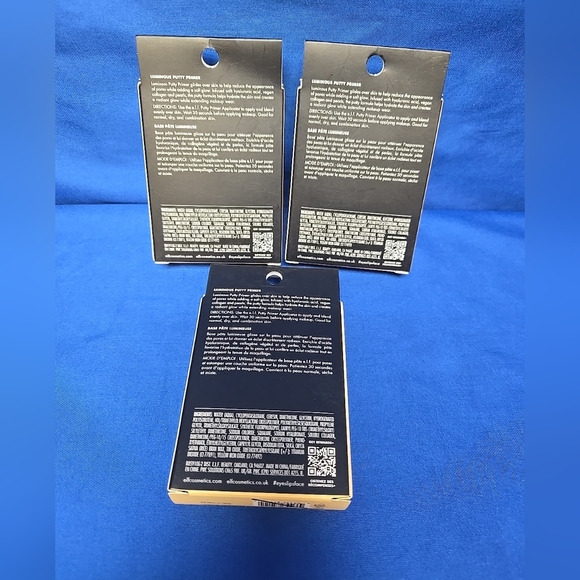 3pc Lot Elf Luminous Putty Primer With Hyaluronic Acid & Vegan Collagen 85910 - Picture 5 of 8